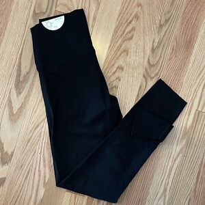 NWT aerie Goals 7/8 Black Leggings